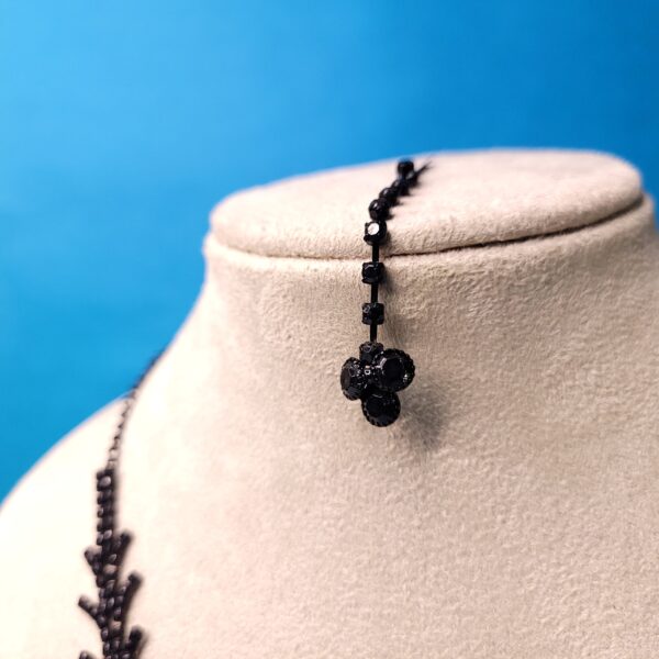 Midnight Elegance Black Necklace Set - Image 5