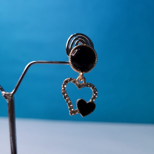 Earrings and Bracelet Jewellery Set for Women and Girls | Dangle Earrings with Stone Work | Fashion Bangle Bracelet Combo | Partywear, Wedding, Festive and Gift Accessories - Image 4