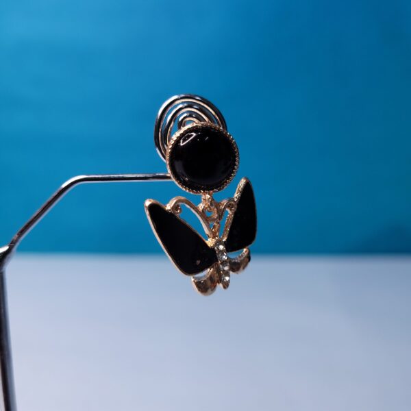 Earrings and Bracelet Jewellery Set for Women and Girls | Dangle Earrings with Stone Work - Image 3
