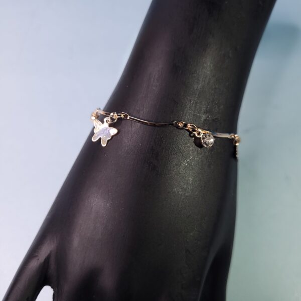 Minimalist Sleek Chain Bracelet – Adjustable Fashion Jewelry for Women & Teens - Image 2