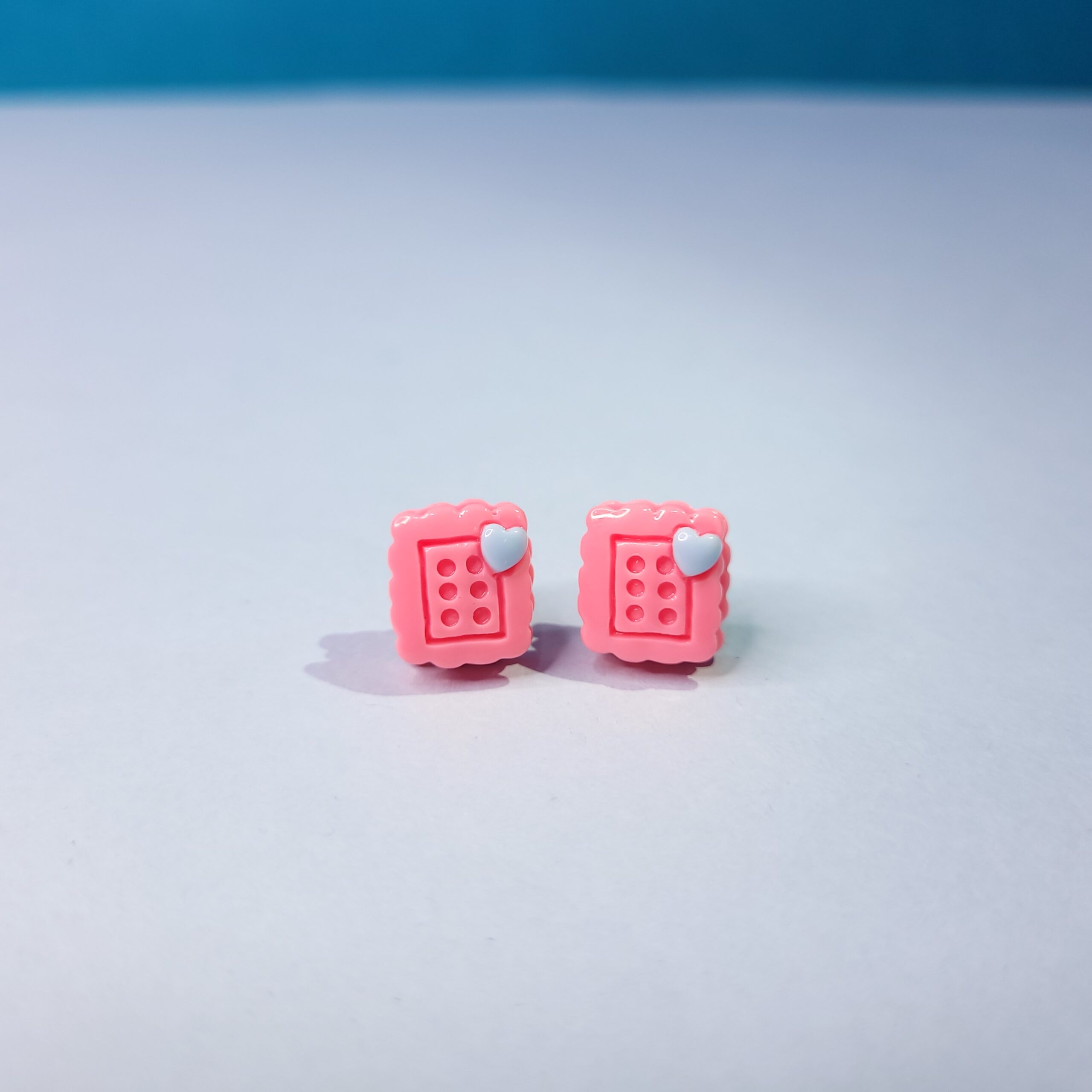 Tiny Acrylic Stud Earrings Rectangle Design Stylish Earrings for Women