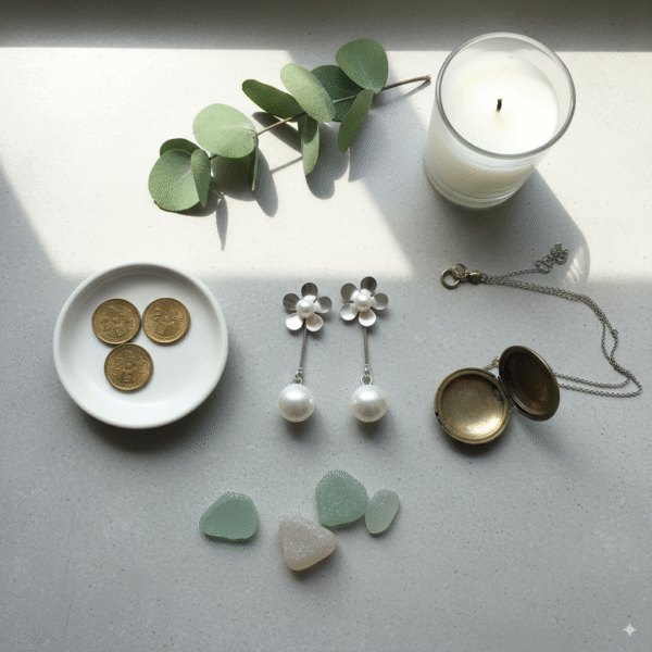 Delicate Flower & Pearl Dangle Earrings for Timeless Style - Image 3